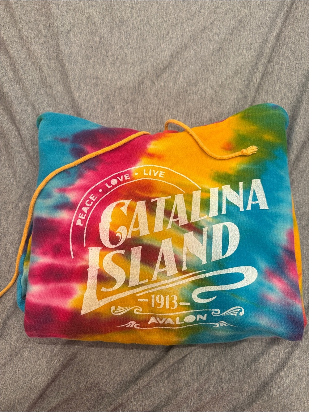 Catalina Island Tie-Dye Hoodie!!!!